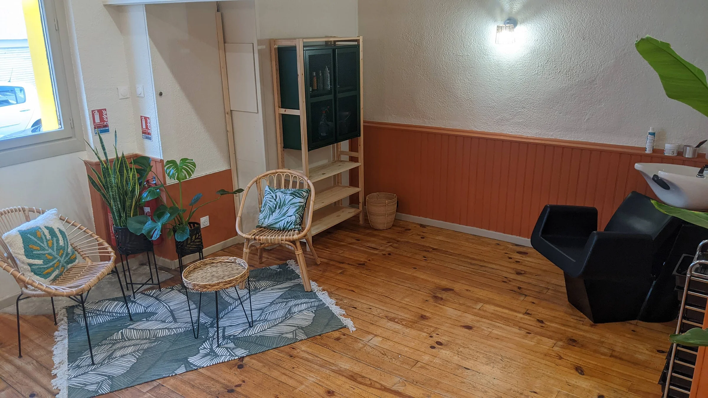 Soin cheveux afro au bac, massage du cuir chevelu à La Touf Pwélé (Marseille)